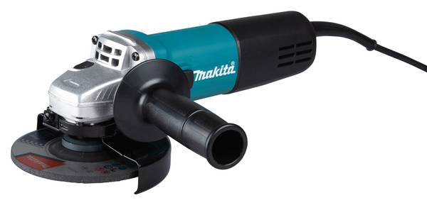 Makita 9558HNRGK4 SET Winkelschleifer Ø 125 mm mit Scheiben<br>