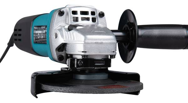 Makita 9558HNRGK4 SET Winkelschleifer Ø 125 mm mit Scheiben<br>