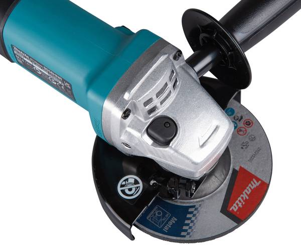 Makita 9558HNRGK4 SET Winkelschleifer Ø 125 mm mit Scheiben<br>