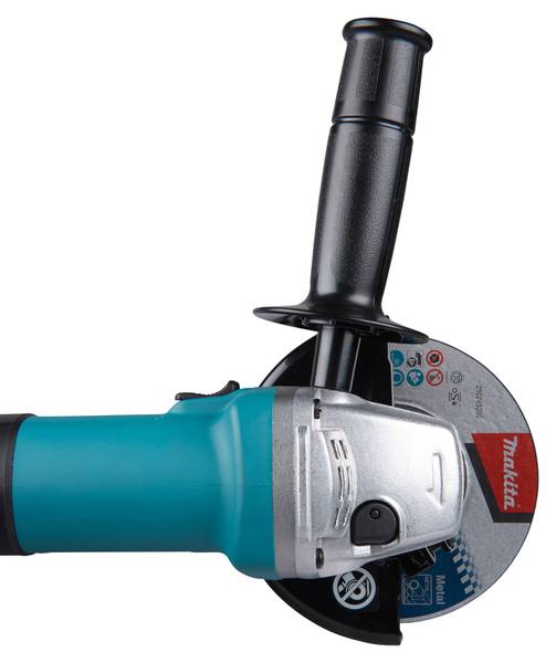 Makita 9558HNRGK4 SET Winkelschleifer Ø 125 mm mit Scheiben<br>