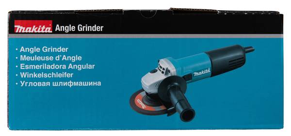 Makita 9558HNRGK4 SET Winkelschleifer Ø 125 mm mit Scheiben<br>