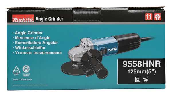 Makita 9558HNRGX1 Elektrischrer Winkelschleifer<br>