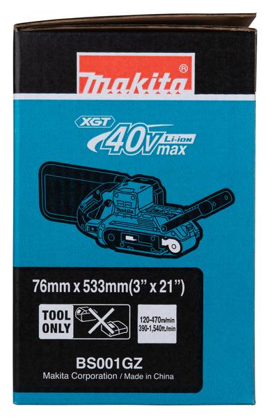 Makita BS001GZ Akku-Bandschleifer<br>
