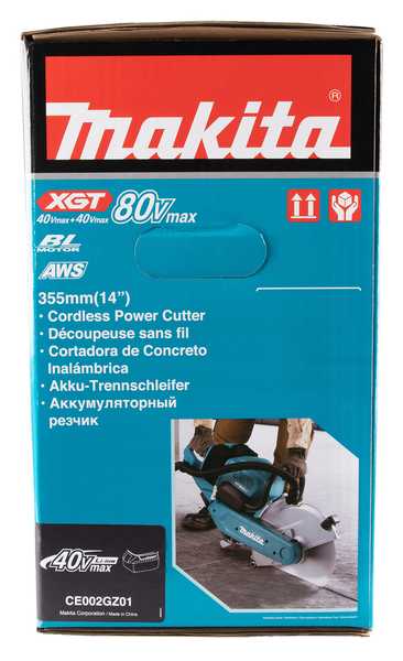 Makita CE002GZ01 Akku-Trennschleifer 40Vx<br>