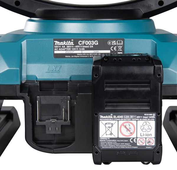 Makita CF003GZ Akku-Ventilator 40V<br>