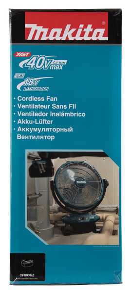 Makita CF003GZ Akku-Ventilator 40V<br>