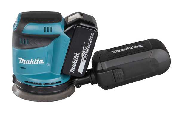 Makita DBO180RTJ Akku-Exzenterschleifer 18V<br>