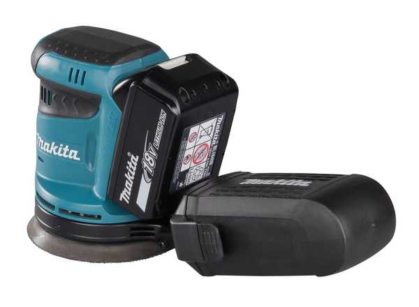 Makita DBO180RTJ Akku-Exzenterschleifer 18V<br>