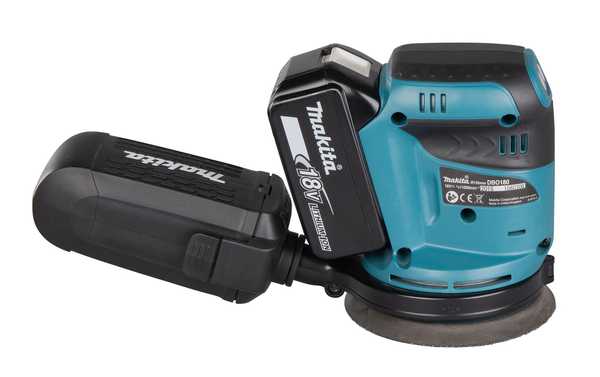 Makita DBO180RTJ Akku-Exzenterschleifer 18V<br>