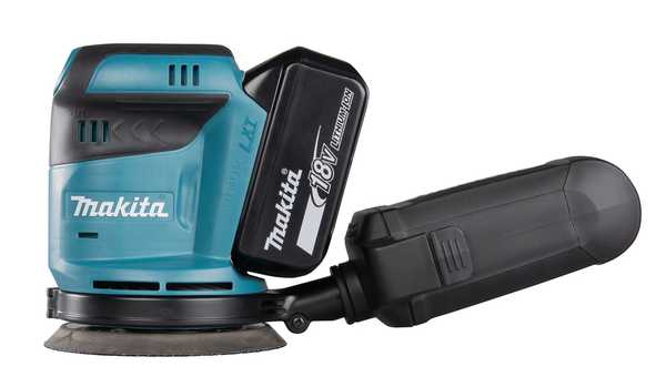 Makita DBO180RTJ Akku-Exzenterschleifer 18V<br>