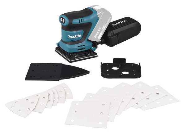 Makita DBO480RTJ Akku-Schwingschleifer 18V<br>