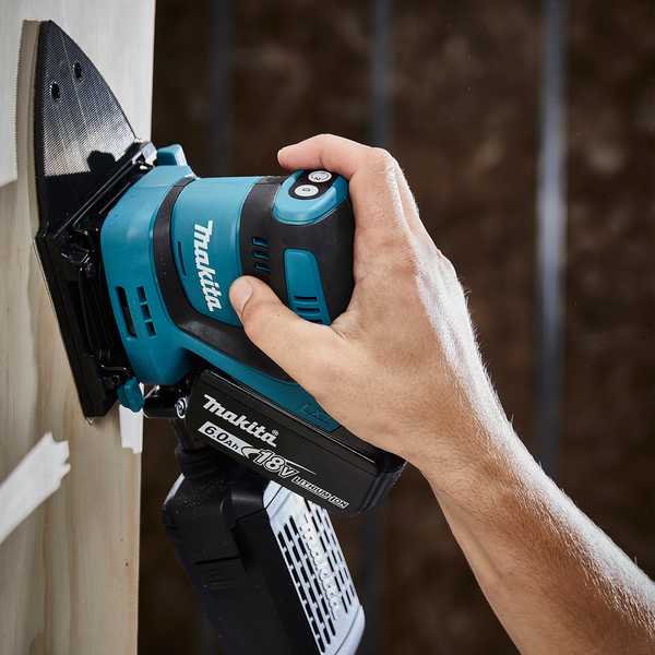 Makita DBO480RTJ Akku-Schwingschleifer 18V<br>