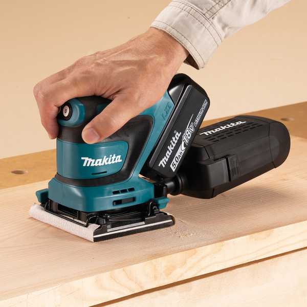 Makita DBO480RTJ Akku-Schwingschleifer 18V<br>