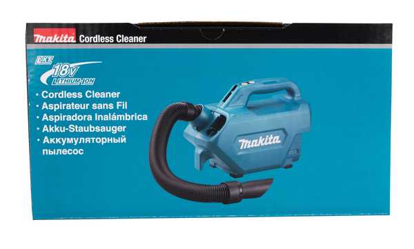 Makita DCL184Z Akku-Staubsauger für Auto 18V<br>