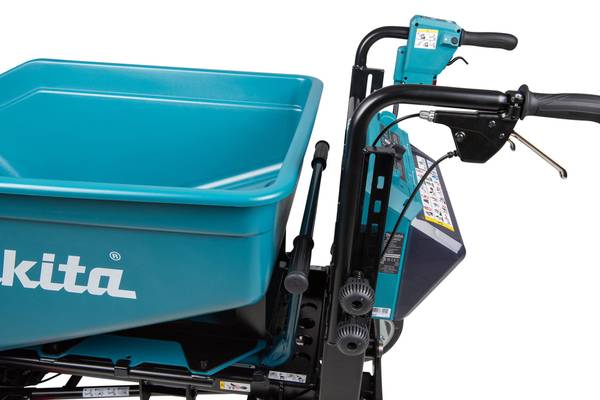 Makita DCU602Z Akku-Schubkarre mit Elektro-Kippmulde<br>
