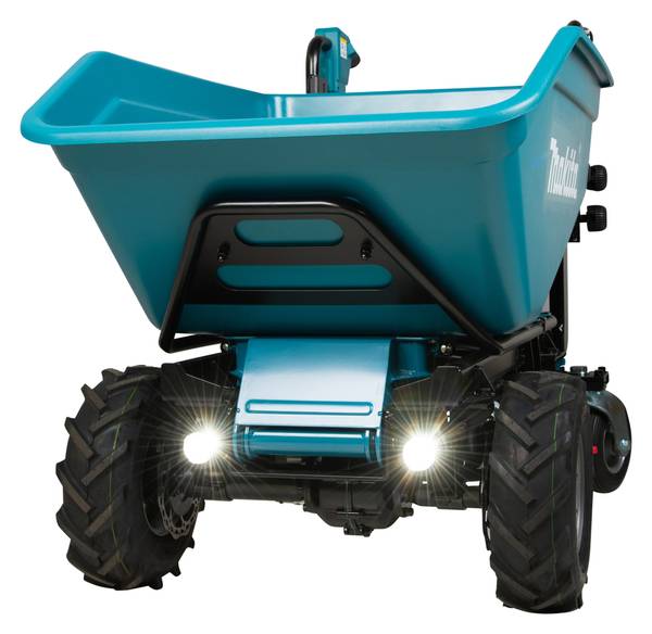 Makita DCU602Z Akku-Schubkarre mit Elektro-Kippmulde<br>