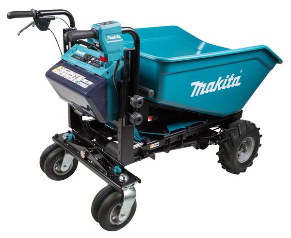 Makita DCU602Z Akku-Schubkarre mit Elektro-Kippmulde<br>