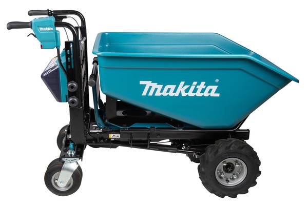 Makita DCU602Z Akku-Schubkarre mit Elektro-Kippmulde<br>