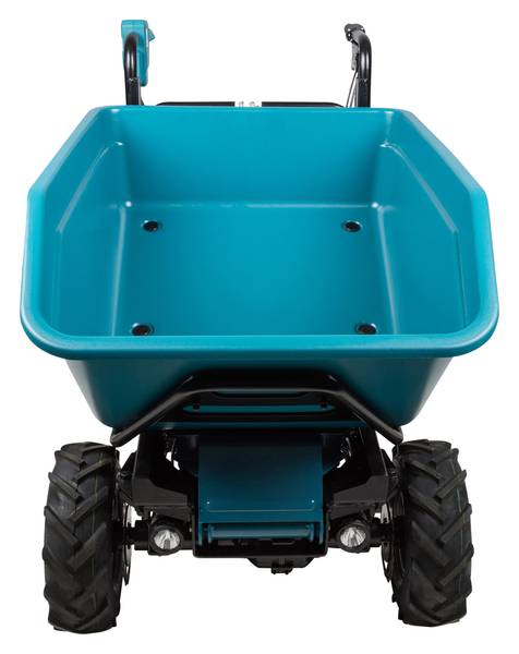 Makita DCU602Z Akku-Schubkarre mit Elektro-Kippmulde<br>