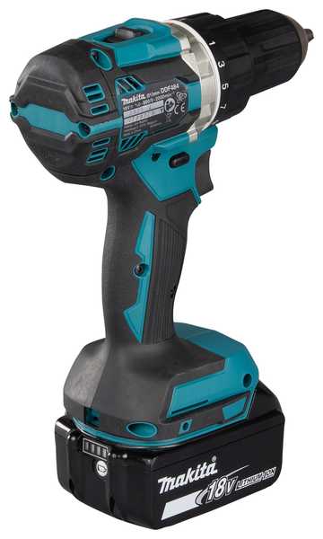 Makita DDF484RTJ Akku-Bohrschrauber 18V<br>