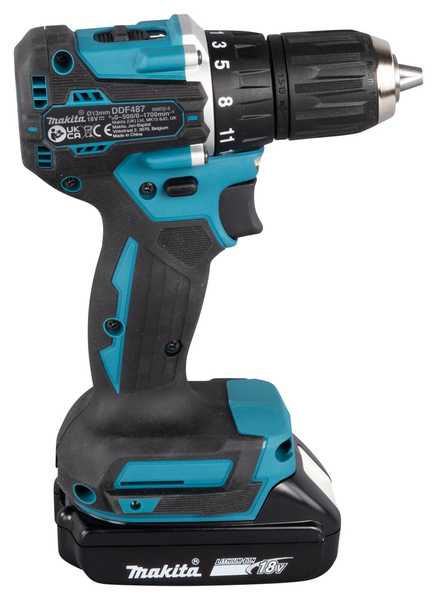 Makita DDF487RAJ Akku-Bohrschrauber 18V<br>