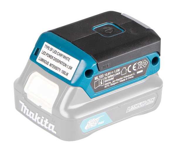 Makita DEAML103 Akku-Lampe LED 12V<br>