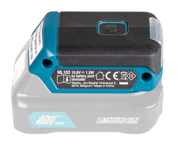 Makita DEAML103 Akku-Lampe LED 12V<br>