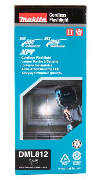 Makita DEBDML812 LED-Stablampe 18V<br>