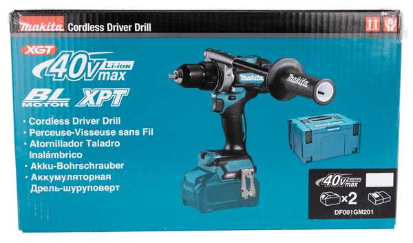 Makita DF001GM201 Akku-Bohrschrauber 40V<br>