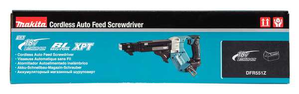 Makita DFR551Z Akku-Magazinschrauber 18V<br>