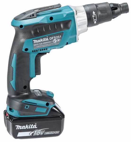 Makita DFS251ZJ Akku-Schrauber 18V<br>