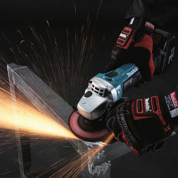 Makita DGA452ZJ Akku-Winkelschleifer 18V<br>