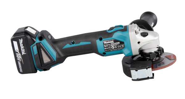 Makita DGA506RTJ Akku-Winkelschleifer 18V<br>