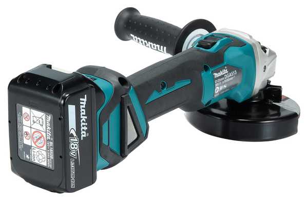 Makita DGA513RTJ Akku-Winkelschleifer 18V<br>