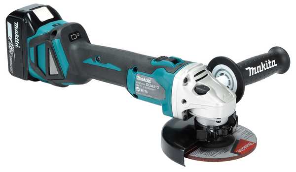 Makita DGA513RTJ Akku-Winkelschleifer 18V<br>