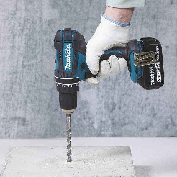 Makita DHP482RFX3 SET Akku-Schlagbohrschrauber mit Zubehör<br>