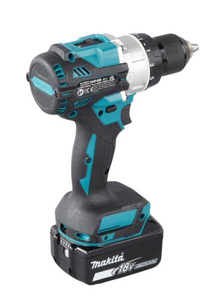 Makita DHP486RTJ Akku-Schlagbohrschrauber 18V<br>