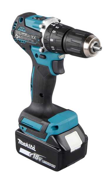 Makita DHP487RTJ Akku-Schlagbohrschrauber 18V<br>