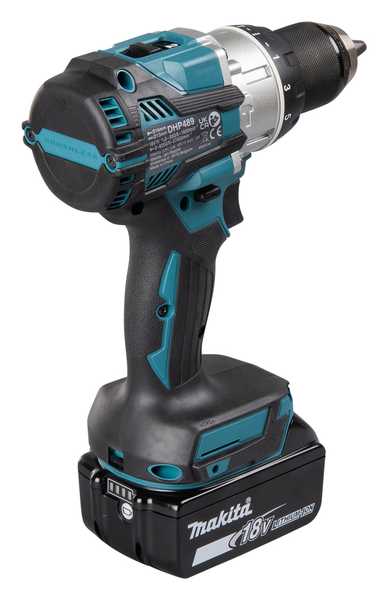 Makita DHP489RTJ Akku-Schlagbohrschrauber 18V<br>