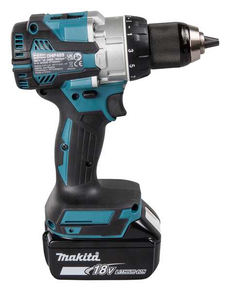 Makita DHP489RTJ Akku-Schlagbohrschrauber 18V<br>