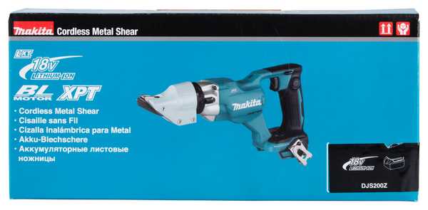 Makita DJS200Z Akku-Blechschere Doppelbackenschere 18V<br>