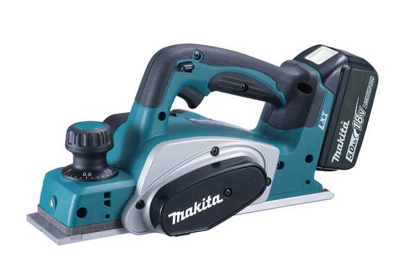 Makita DKP180RTJ Akku-Einhand-Hobel 18V<br>