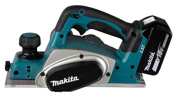 Makita DKP180RTJ Akku-Einhand-Hobel 18V<br>