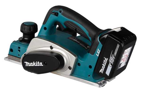 Makita DKP180RTJ Akku-Einhand-Hobel 18V<br>