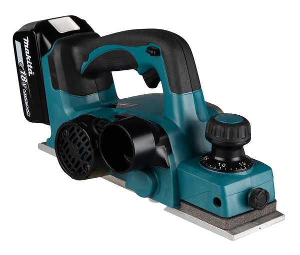 Makita DKP180RTJ Akku-Einhand-Hobel 18V<br>