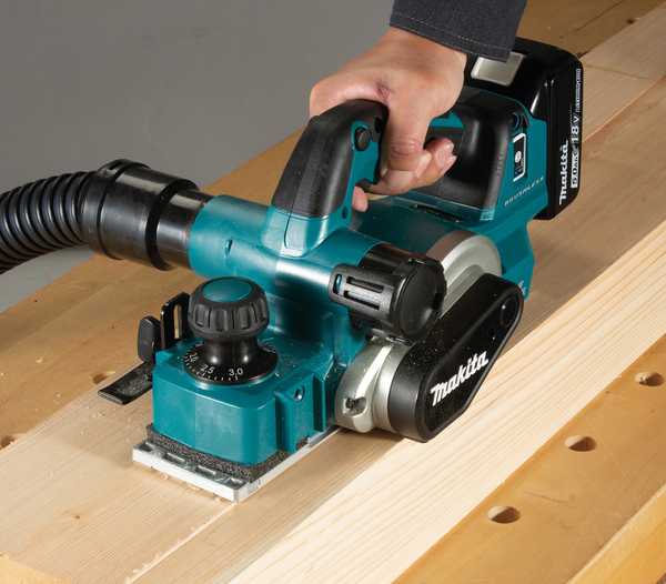 Makita DKP181RTJ Akku-Einhand-Falzhobel 18V<br>