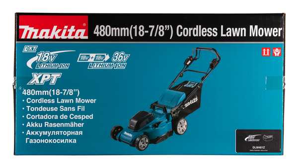 Makita DLM481Z Akku-Rasenmäher 18V mit Radantrieb 48 cm<br>