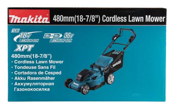 Makita DLM481Z Akku-Rasenmäher 18V mit Radantrieb 48 cm<br>