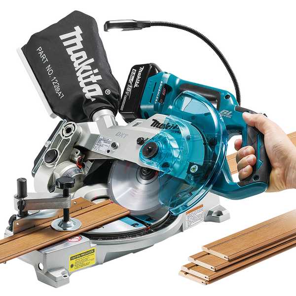 Makita DLS600Z Akku-Kapp- und Gehrungssäge 18V<br>