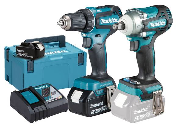 Makita DLX2452TJ SET Bohrschrauber und Schlagschrauber<br>